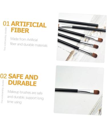 Healeved 50 Pcs Eye Shadow Brush Eye Brush Angled Makeup Brush Flat Makeup Brush Diffuser Eyeshadow Plastic - Buy Online on GoSupps.com