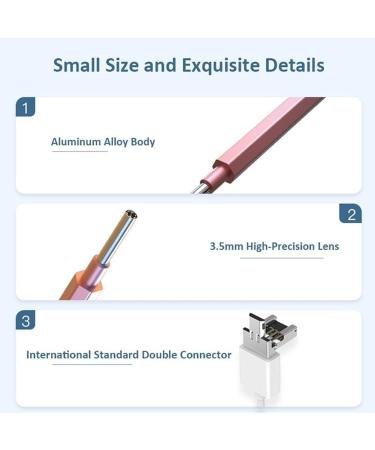 KouRy Earwax Removal Tool with Camera Earwax Cleaner Tools 3.9mm Ear Otoscope Wireless Ear Otoscope Earwax Cleaner Kit for Android & iOS Ideal Gift - Buy Online on GoSupps.com