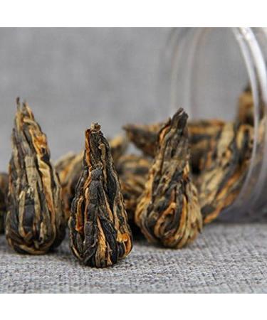 60g (0.13lb) Yunnan fait la main Dianhong noir th petite pagode Puer th chinois en conserve fait la main th noir gongfu th rouge Dian hong th vert nourriture th chinois - Buy Online on GoSupps.com