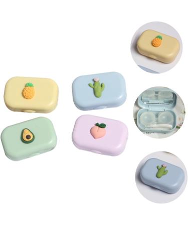 Healeved 32 STK Colored Contact Lenses Holder & Cleaning Case - Mini Eye Care Container for Optimal Lens Protection - Buy Online on GoSupps.com
