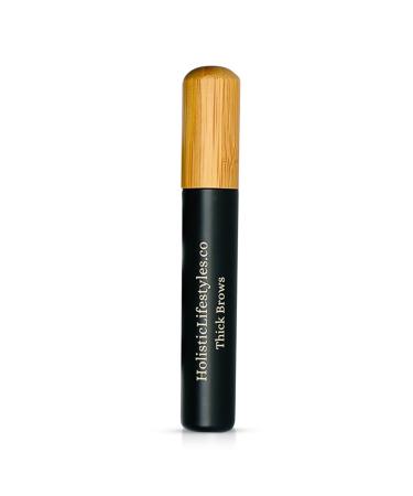 Thick Brows All Natual Cold Pressed Oil for Thin Patchy & Over-Tweezed Eyebrows - Vegan & Crulity-Free Fomula - 5ml
