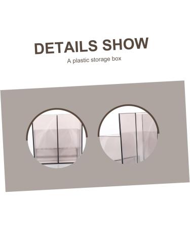 HONMEET 1pc Grinder Storage Rack Manicure Mailbox Bracket Nail Art Stand Tweezer Kit Acrylic Brush Holder Nail Drill Bits Organizer Tech Mobile Phone Holder Nail Polisher Organizer Plastic 10.3x9.7cm Black - Buy Online on GoSupps.com