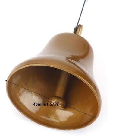Nikou Shop Owner Bell - Retro Metal Warning Doorbell for Restaurants & Shops | Dog Doorbell & Pet Training Bell | Wall Assembled for Potty & House Training - Buy Online on GoSupps.com