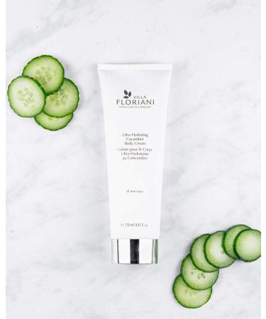 Villa Floriani Ultra Hydrating Cucumber Body Cream | Nourishing Skin Moisturizer | International Shipping Available - Buy Online on GoSupps.com