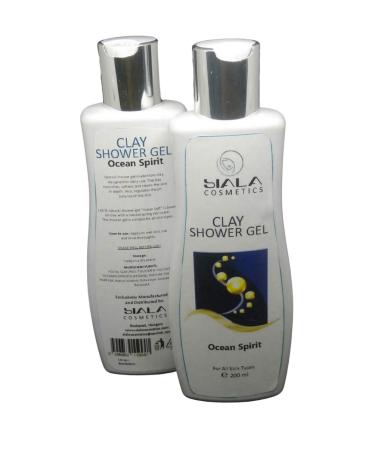 Clay Moisturising Shower Gel Ocean Spirit / Hydrate Nourish Body Wash/PH Balance / 100% ingredient Natural No Animals Testing Cruelty Free