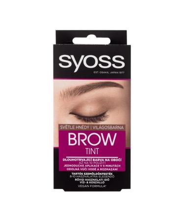 Syoss Brow Tint Light Brown Pack van 1 10 ml