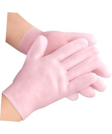 minkissy Ear Piercing Kit 4 Pairs Nourishing Care Gloves Cracked Heel Repair Massaging Hydrating Gloves Hand Softening Gloves Dry Hands Lotion Skin Pink Hand Gloves Sebs Women's Desk Shelf - Buy Online on GoSupps.com