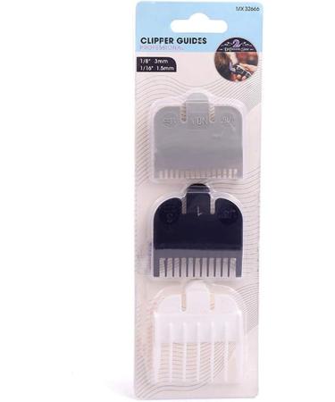 PURPLLE 3 Pieces of Universal Hair Clipper Limit Comb Limit Comb Haircut Tools Electric Clipper Caliper 1.5mm / 3mm / 4.5mm - Buy Online on GoSupps.com