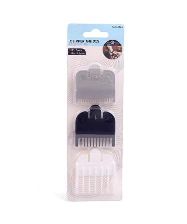 Buy 3 Universal Hair Clipper Limit Combs - 1.5mm 3mm 4.5mm Haircut Tools for Perfect Trims | International Shipping Available - Buy Online on GoSupps.com