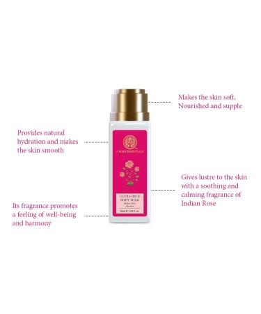 Buy Forest Essentials Ultra Rich Body Lotion - Indian Rose Absolute (50ml) | Best International Shipping - Buy Online on GoSupps.com
