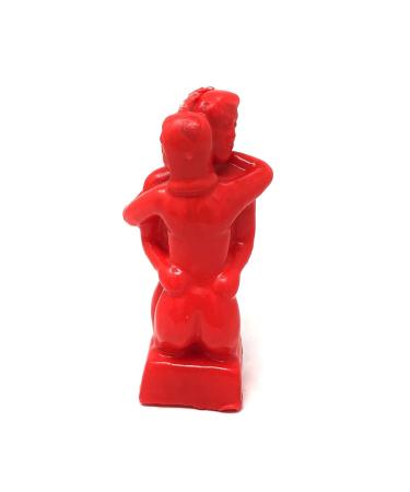 Red Erotic Couple Shape - Spellcasting Candle Wicca - Hoodoo-by Natural Farms