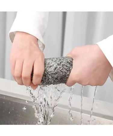 Double Stainless Steel Scrubber Wire Dishwashing Rags Ancienflow Scrubber Realisticm Double Stainless Steel Scrubber Multipurpose Wire Dishwashing Rags for Wet and Dry (10 Pcs) - Buy Online on GoSupps.com