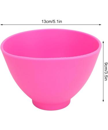 Silicone Mixing Bowl for Spa & Kitchen | Heatable Washable Face Mask Tool - 5.12in x 5.12in x 3.54in - Buy Online on GoSupps.com