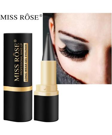 Misrose Cross Border waterproof eyeliner Eyeliner matte quick dry eyeliner single head rich eyeliner (1 2.5g) 1 1 ml (Pack of 1) - Buy Online on GoSupps.com