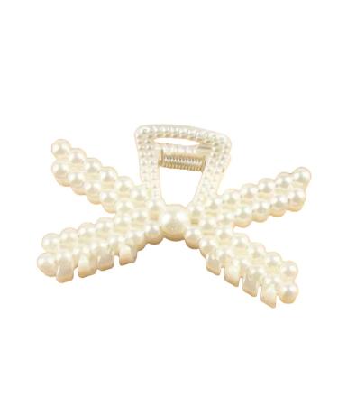New 2025 Luxury Trendy Big Pearls Acrylic Hair Claw Clips Round Pearl Makeup Hair Styling Barrettes For Women Hair Accessories Jewelry Fashion Accessories Creative Gift