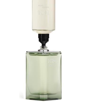 Hermes H24 Herbes Vives Eau De Parfum Rechargeable Spray for Men 3.4 Ounce H24 Herbes Vives 3.4 Fl Oz (Pack of 1) - Buy Online on GoSupps.com