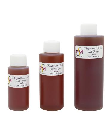 Amber Fragrance Oil - 3 Bottles 1 Fl Oz Glass Roll On (30ml) 1.01 Fl Oz (Pack of 3)