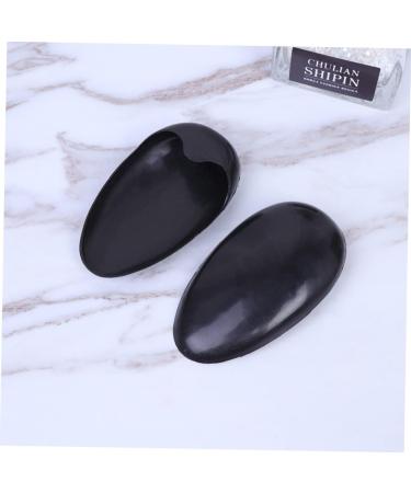FRCOLOR 50 Pair Ear Protectors for Hair Dryer Heat Hair Styling Tools Hair Coloring Ear Cover Ear Covers for Shower Hairdressing Ear Covers Silicone Earplugs Ear Muffs Accessories Hair Dye 7.5x4cm Black - Buy Online on GoSupps.com