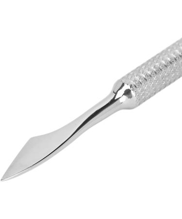 Double End Nail Pusher Nail Art Remover Tools Double End Nail Cuticle Remover Tool Stainless Steel Scraper Nail Polish Peeler Nail Cuticle Dead Skin Removal Tool - Buy Online on GoSupps.com