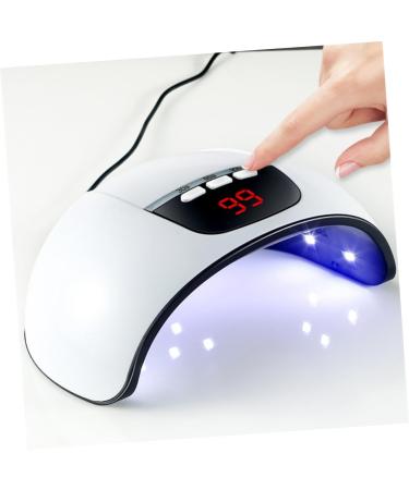 Healeved 3pcs Nail Lamp Gel Nail Dryer Nail Polish Dryer Lamp Nail Art Dryer Professional Nail Dryer Lamp Professional Nail Art Tools Nail Gel Uv Nail Dryer White Phototherapy Lamp Painless - Buy Online on GoSupps.com