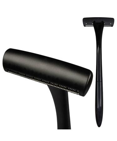 Men's DIY Body Shaver: Curved Head, Long Handle, 25c Razor Replacement - Say Goodbye to Embarrassing Back Hair! - Buy Online on GoSupps.com