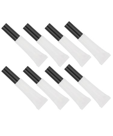 15ml Lip Balm Tubes Refillable Lip Gloss Containers Transparent Design Rubber Stoppers Included Lightweight and Compact for Travel