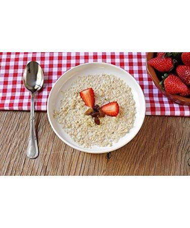 Organic Oat Bran 3 Pounds - Non-GMO High Fiber Hot Cereal | Raw Vegan Kosher | Milled from High Protein Oats | USA Product - Buy Online on GoSupps.com