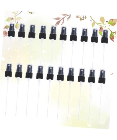HAPINARY 20pcs Sparyer Accessories Perfume Dish Dispenser Head Mist Sprayer Replacement Hand Soap Dispenser Foam Sprayer Mason Jar Accessory Portable Essential Oil Bottle Travel 15x2.6cm Black - Buy Online on GoSupps.com