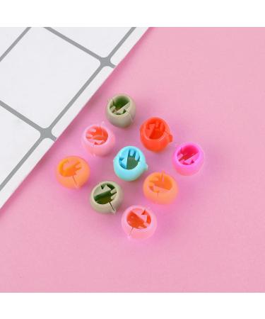 200 Mini Hair Clips - Colorful Pearl Plastic Clips for Kids & Women | Basicon - Buy Online on GoSupps.com