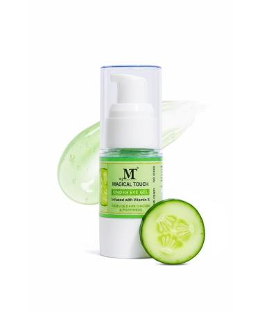 BEMT Vitamin E Under Eye Gel with Cucumber & Hyaluronic Acid 15g | Lightweight Hydrating Eye Gel for a Refreshed & Smooth Look | Suitable for All Skin Types