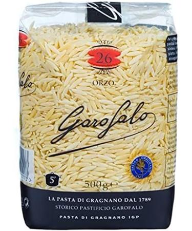  Garofalo Garofalo Orzo IGP 500g Premium Italian pasta made from durum wheat semolina short and narrow shape ready in 5 minutes - Buy Online on GoSupps.com