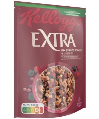 KELLOGG'S - Extra Red Fruits 450G - Pack of 3 - Buy Online on GoSupps.com