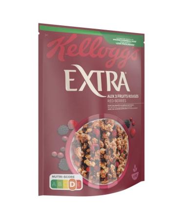 KELLOGG'S - Extra Red Fruits 450G - Pack of 3
