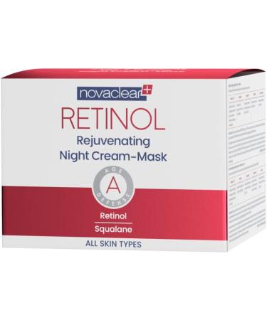 RETINOL Rejuvenating Night Cream-Mask-50ml - Buy Online on GoSupps.com