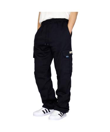 Fupinoded Mens Pants Joggers Athletic Funny Gifts for Men Casual Cargo Pants Hiking Pants Workout Joggers Z230406a-navy Medium