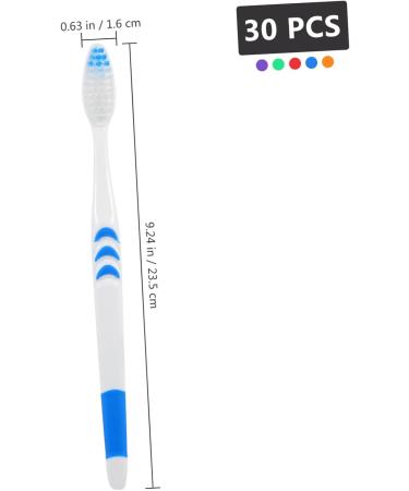 Gleavi 60pc Travel Toothbrushes - Disposable Soft Bristles Individually Packaged Charcoal Toothbrushes in Assorted Colors | Perfect for Travel & Hygiene - Buy Online on GoSupps.com