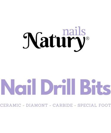 Natury Nails Tungsten Carbide Milling Cutter for Nail Art Manicure Pedicure Nail Polish Acrylic Nail Gel Tip Bit (Fine Grit) - Buy Online on GoSupps.com