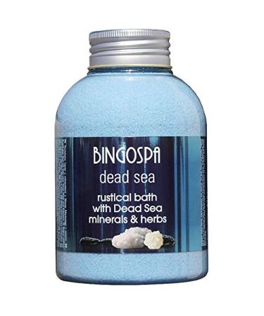 BINGOSPA dead sea Rustic bath with Dead Sea salt bath foam bubble bath for skin hydration skin regeneration - 620 g