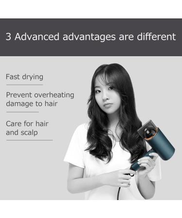 YIWENG Dryer Hair Dryer Professional Folding Portable Household 1800W High Power Hair Blower Hair Drier 3 Variable Speed - Buy Online on GoSupps.com