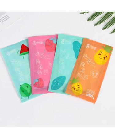 40 Pack Cooling Forehead Strips Headache Gel Pads - Fever Reducer and Cooling Sticker - Buy Online on GoSupps.com