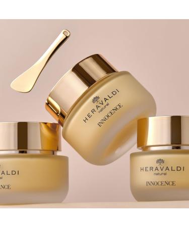 HERAVALDI INNOCENCE Face Cream Antiaging moisturizer with wild rose & immortelle oil Collagen night cream for women Moisturizing & brightening skin care Antiwrinkle - Buy Online on GoSupps.com