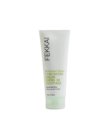 FEKKAI Brilliant Gloss FINISHING CREAM - Multi-tasking cream for supple hair with Glass Hair finish - Salon quality - 100 ml