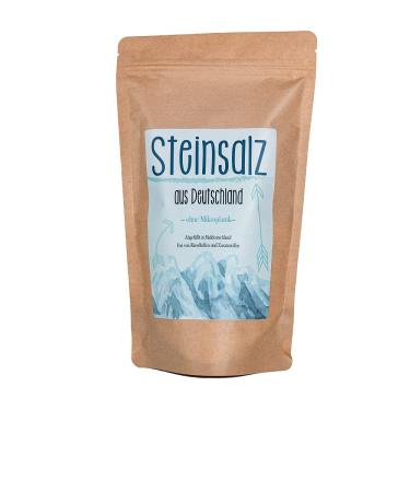 Herbal Shop German Rock Salt Natural Salt finely ground 1000 g - Buy Online on GoSupps.com