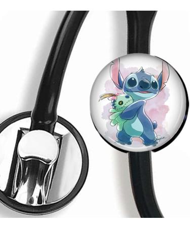 Lovely Stethoscope Tag Steth ID Tag Nurse Badge StethoscopeTag Black