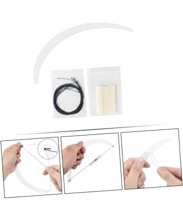 Didiseaon 1 Set Positioning Ruler Drawing Line Tool Eyebrow Measuring Ruler Eyebrow Trimming Ink Line - Buy Online on GoSupps.com