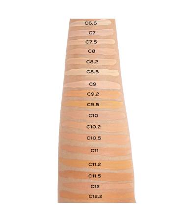 Makeup Revolution Conceal and Hydrate Concealer C12.2 - Full Coverage & Matte Finish (0.7 Fl Oz) - Vegan & Cruelty-Free | Medium/Dark Skin Tones - Buy Online on GoSupps.com