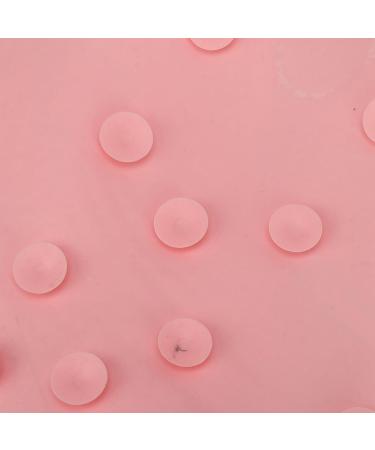 Shower Foot Cleaner Pad - Non-Slip Foot Scrubber Mat for Dead Skin Removal & Fatigue Relief - PINK - International Shipping Available - Buy Online on GoSupps.com
