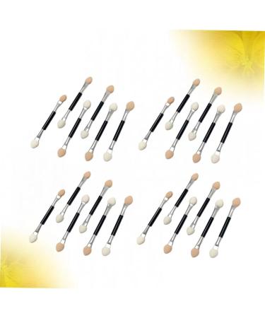 SOESFOUFU 30pcs Eye Shadow Applicator Concealer Brush Makeup Eyeshadow Brush Sponge Tipped Oval Makeup Tool - Buy Online on GoSupps.com
