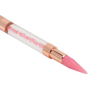 Double-Sided Dotting Pen for Nail Art - Rhinestone Picker & DIY Decoration Tool (Pink) | International Shipping Available - Buy Online on GoSupps.com