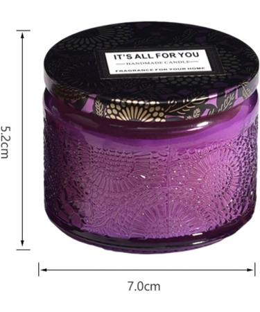Embosse Scented Candle in Jar - 230G Floral Soy Wax Aromatherapy - Perfect Gift for Weddings Anniversaries Birthdays & Stress Relief - Buy Online on GoSupps.com